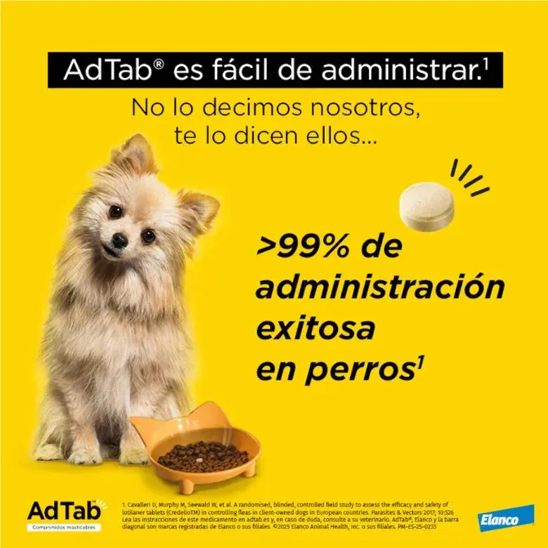 AdTab Comprimido Masticable Antiparasitario para Perros (1 ud) - Image 5