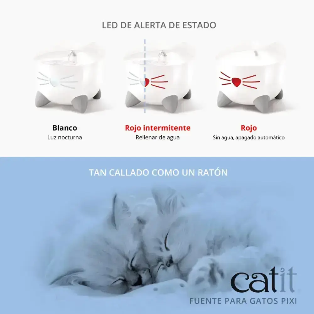 Catit Pixi Fuente Blanca, 2,5L - Image 5