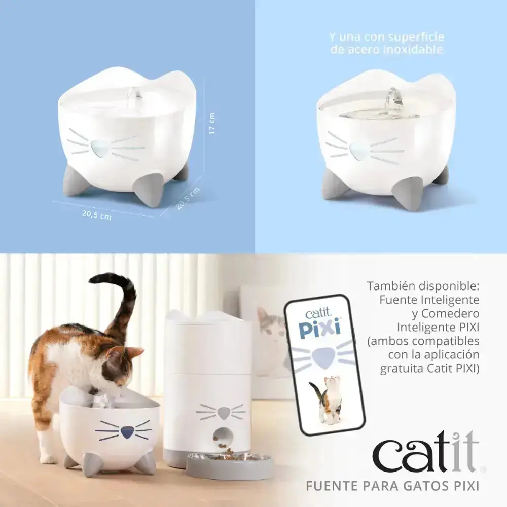 Catit Pixi Fuente Blanca, 2,5L - Image 6