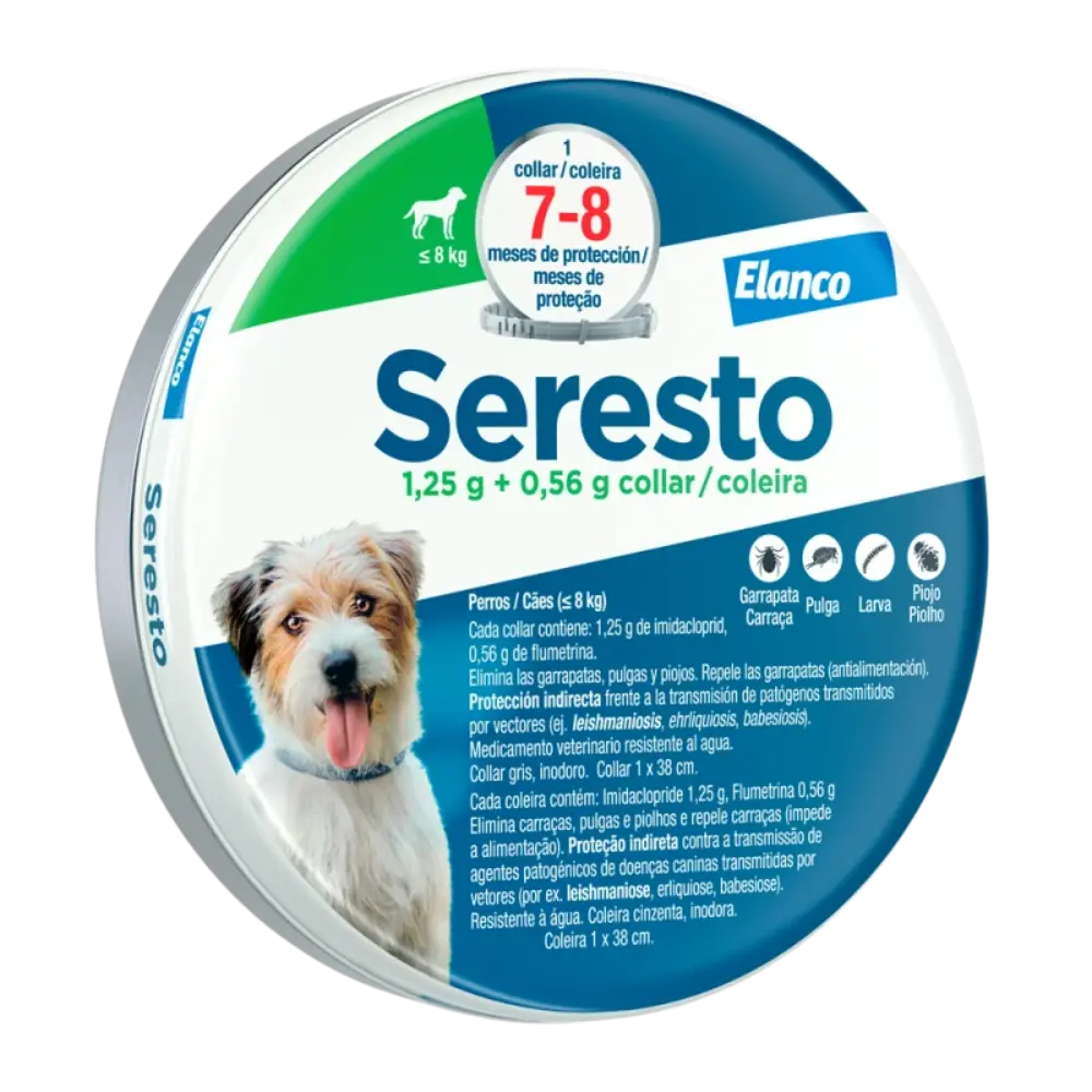Seresto Collar Antiparasitario para Perros Protección contra Pulgas, Garrapatas, Piojos y Mosquito - Image 3