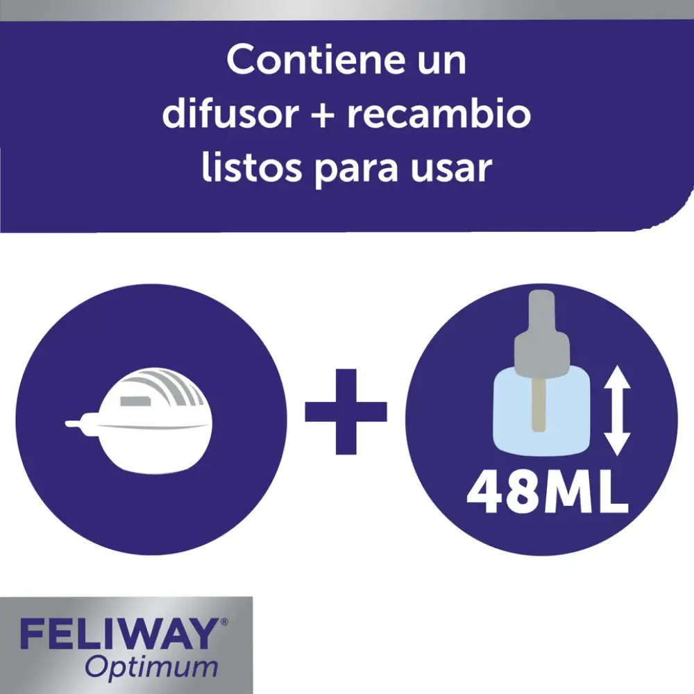 Feliway Optimum Difusor+Recambio 48 ml - Image 4