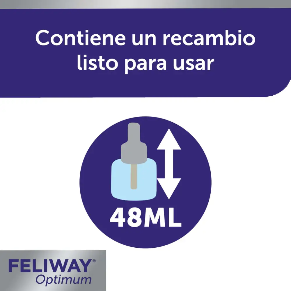Feliway Optimum Recambio 48 ml - Image 4
