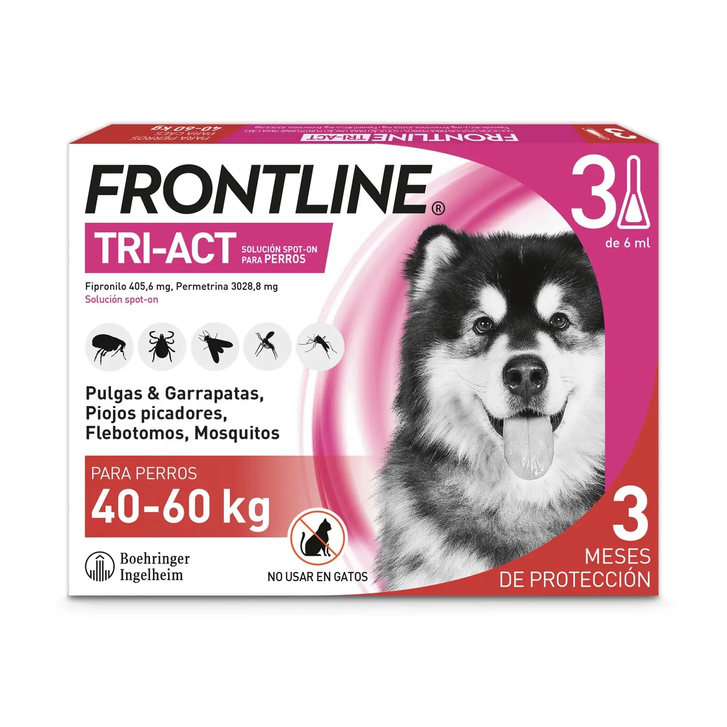 Frontline Tri-Act Pack 3 Pipetas Antiparasitarias para Perros - Image 9