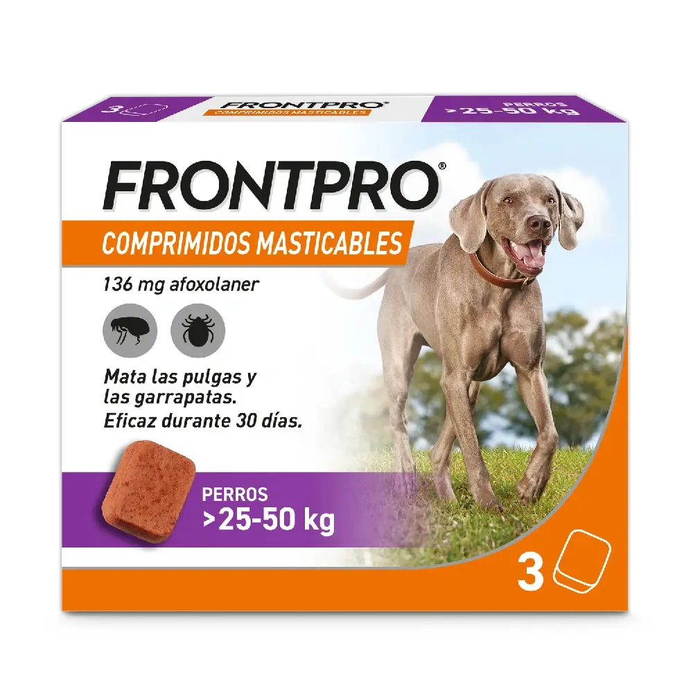 Frontpro Comprimidos Masticables Antiparasitarios para Perros 3 uds. - Image 18