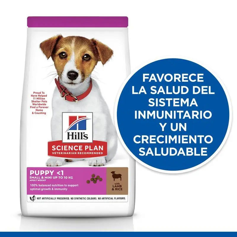 Hill'S Science Plan Adult Small y Mini Cordero y Arroz 1,5 kg Alimento para Perros - Image 4